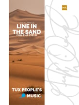 Line in the Sand Marching Band sheet music cover